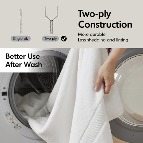 Madison Park 800GSM 100% Cotton Bathroom Bath Towel Set of 8, Blue | Long Staple, Highly Absorbent, Durable Hotel Spa Quality, Quick Dry, Double Stitched Hems, Lint Reducing, OEKO-TEX Certified - color: Slate Blue, size: Multi-Sizes