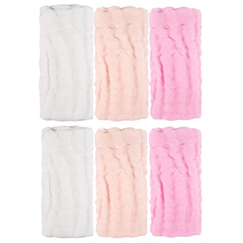 Baby Washcloths and Burp Cloths, Soft Absorbent Towels for Newborns, 6 Pack, 12x12 Inches (Pink) - color: Pink