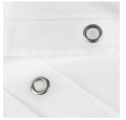 PEVA Shower Stall Curtain Liner, 72" W x 72" H, Clear, Heavy-Duty, Waterproof, for Bathroom 72x72 72INCH