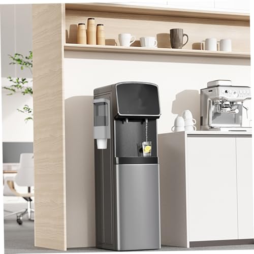 Cup Dispenser Sealed Pull Type Water Cooler Cup Holder Dustproof Wall Mount Bathroom Dispenser with Lid Double Paper Holder for Home, Bathroom, Office