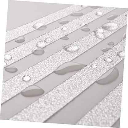 24pcs Anti-Slip Strips for Bathtubs Waterproof PET Adhesive Bath Safety Treads Non-Slip Stickers for Showers and Stairs Easy Installation for Bathroom Use - size: 24 pcs
