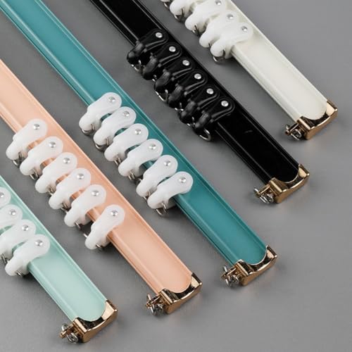 Curtain Rail Flexible Ceiling Curtain Track Bendable Curtain Track Ceiling Mount Wall Mount for Room Divider Shower Curtain RV Curved Curtain Rail System(Blue,39.4"/1M) - color: Blue, size: 39.4"/1M