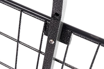 Heavy Duty Uhandle Laundry Cart with 5" Wheel (Charcoal Grey Pole Rack) - color: Charcoal Grey Pole Rack