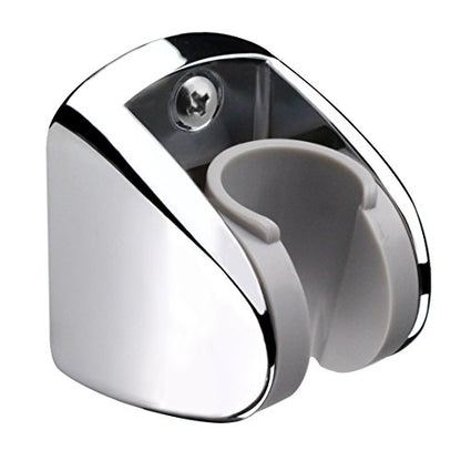 YOO.MEE Wall Mount Shower Bracket, Wide Angle Adjustment, Screw Fix, Chrome | For handheld shower head, large height adjustable, fits any shower space, mounting screws and wall anchors included