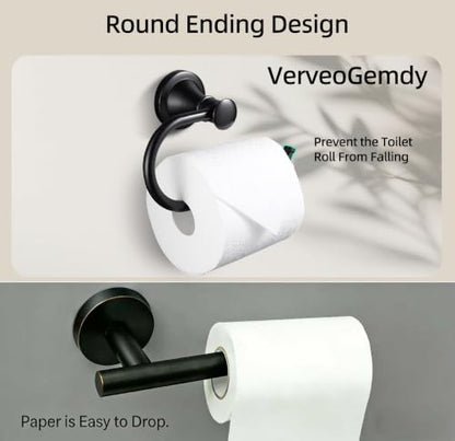 Oil Rubbed Bronze Toilet Paper Holder Bathroom Accessories Rotary Toilet Paper Reel European Wall Mount Rustproof (Oil Rubbed Bronze) - color: Oil Rubbed Bronze
