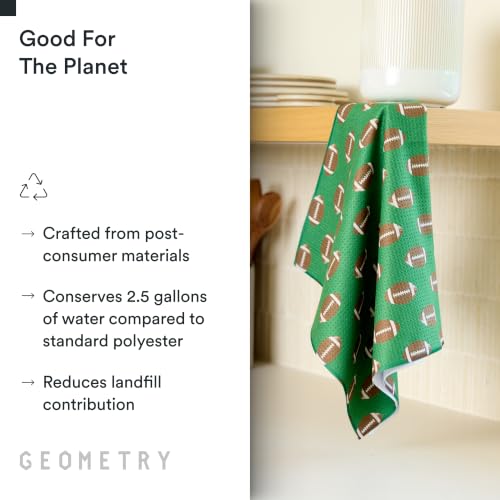 GEOMETRY Game Day - color: Game Day, style: Kitchen Towel - Double