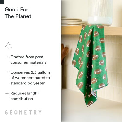 GEOMETRY Game Day - color: Game Day, style: Kitchen Towel - Double