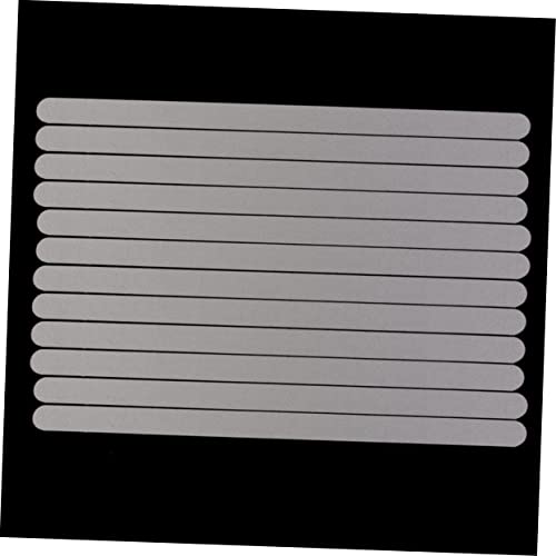 ABOOFAN 24pcs Transparent Slip Bath Safety Strips Stickers for Bathtubs Showers Stairs and Floors Non Slip Traction for Bathroom Use - size: 24 pcs