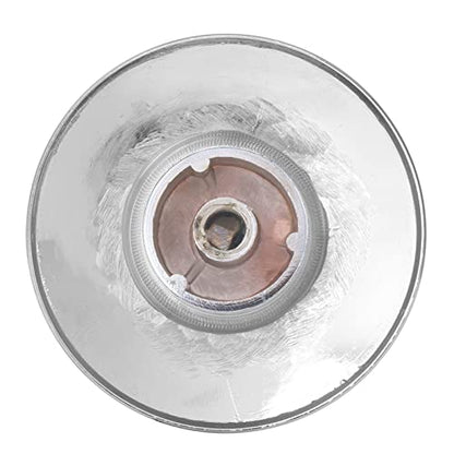 2Pcs Chrome Basin Waste Easy Pop Up Bathroom Sink Drains Push Button Click Clack Plug 66mm Easy to Use