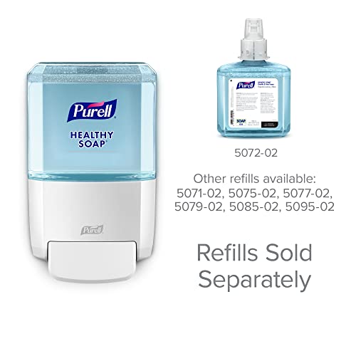 PURELL ES4 Manual Wall-Mounted Hand Soap Dispenser, White, Compatible with 1200 mL PURELL Brand Healthy SOAP Refills (Pack of 3) - 5030-01 - Manufactured by GOJO, Inc. - size: Pack of 3