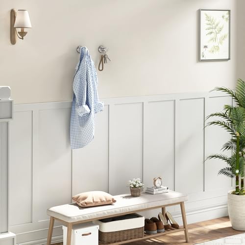 Angle Simple Brushed Nickel Bathroom Towel Hook, Robe Coat Holder, 2 Pack | SUS304 Stainless Steel, Heavy Duty Wall Hook for Clothes Shirt Scarf, Screw Mount - color: Brushed Nickel, size: 2 Pack