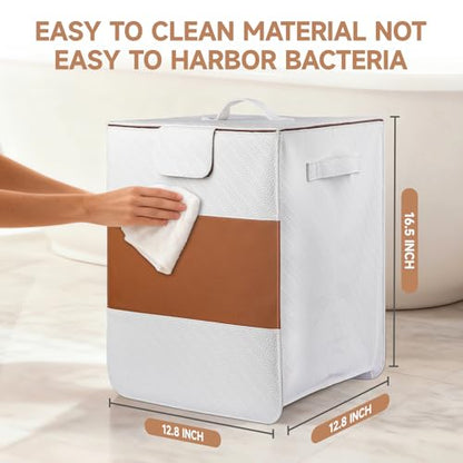 38L Foldable Towel Warmer for Bathroom, Home & Spa, Large Capacity for Oversized Towels, Blankets & Robes, 4 Temp Modes, Auto Shut-Off Timer, Perfect Spa Gift for Loved Ones