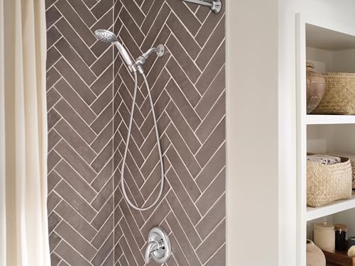 Moen Attune Shower Head with Handheld Sprayer, 6 Shower Head Spray Settings, Chrome Finish, 218H0 - color: Chrome, size: (Pack of 1)