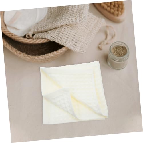 4pcs Waffle Cotton Bath Towels Quick-Drying and Highly Absorbent Facecloths for Spa-Like Bathroom Lightweight and Comfortable for Daily Use and Fitness