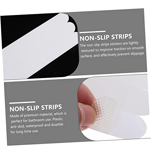 36pcs Non Slip Mat Bathroom Peel and Stick Floor Tape Grip Tape for Bathtub Shower Stairs Decorations - size: 38X2cm