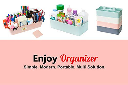 8 Compartments DIY Dividers,Large caddy, Multi Purpose, Simple, Portable, Stackable, Modern Solution for School, Office,MADE IN USA (Royal Purple) - color: Royal Purple