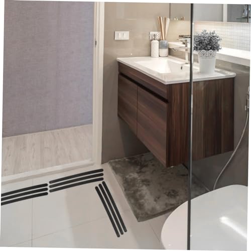 24PCS Anti-Slip Bathtub Stickers Self-Adhesive PEVA Non-Skid Tapes for Boys and Girls Waterproof Safety Floor Strips for Bathroom and Stairs