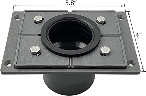 Neodrain 28" Linear Shower Drain with Tile Insert Grate & Shower Drain Base | 304 Stainless Steel, Fast Drainage, Rectangle Shower Floor Drain with Leveling Feet & Hair Strainer, Fits Bathroom, Balcony - color: Brushed With Base, size: 28 IN