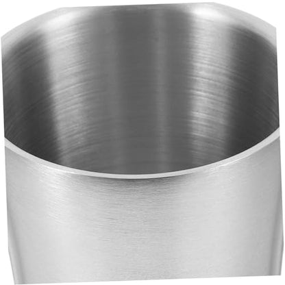 Stainless Steel Toothbrush Holder Cup Travel Tumbler for Bathroom Use Lightweight Metal Rinse Mug Simple Silver for Men Women and Students