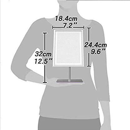 Waneway Lighted Makeup Vanity Mirror with 80 LEDs Lights and 10X Magnification Spot Mirror, Light up Dressing Table Cosmetic Mirror, 3X Brighter Dimmable Lighting, Full Metal Sleek Design,Satin Nickel