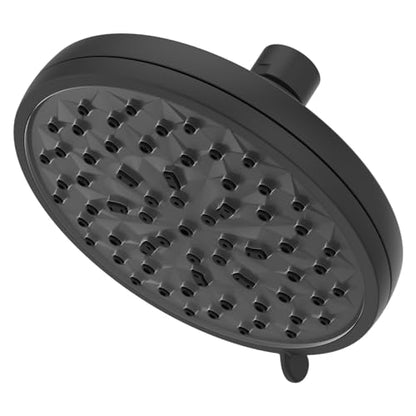 Pfister HydroFuse Shower Head, Shower Arm Not Included, 6-Function, 1.75 GPM, Spot Defense Matte Black Finish, 015WS2HF01SDB - color: Spot Defense Matte Black, size: 1.75 GPM