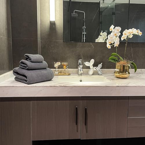 Oversized Bath Towels Extra Large 40x80 Inches Bath Sheets for Adults Super Soft Quick Dry Highly Absobent Microfiber Shower Towels (6 Piece,Charcoal)… - color: Charcoal 6 Piece, size: 6 Piece