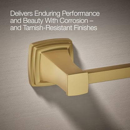 KOHLER RIFF™ TOWEL RING - color: Vibrant Brushed Moderne Brass, style: Towel Ring