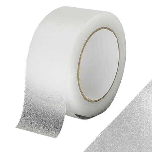 Stair Grips Treads Waterproof Non Skid Adhesive | Safety Tape for Home, Bathroom, Kitchen, Floor, Outdoor, Public Restroom, Pool, Entrance, Aisle - color: Transparent Q pattern 2.5cm*5m