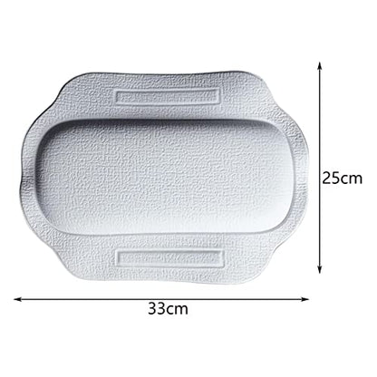 Bath Pillow Quick Waterproof Non Slip Comfortable Home with Suction Cups