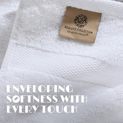 Bath Sheet Towels - 650 GSM Cotton Luxury Bath Towels Extra Large 35x70 | Highly Absorbent and Quick Dry | Hotel Quality Extra Large Bath Towels Oversized, White, 2 Pack - color: White, size: Bath Sheets, 2 Pack