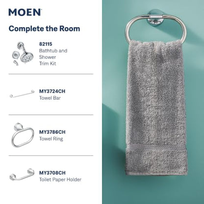 Moen Idora Chrome Two-Handle Centerset Bathroom Sink Faucet with Drain Assembly, 84115 - color: Chrome, size: 4 Inch Centerset