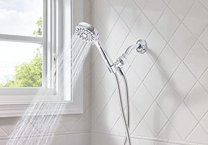 Moen Ignite Chrome Hand Held Shower Head Package With 2.5 GPM High Pressure Spray, 20091 (Pack of 2) - size: Pack of 2