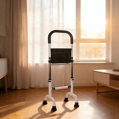Stand Assist Mobility Aid for Seniors, Adjustable Safety Grab Bar for Couch | Chair, Toilet – Non-Slip Base, Easy to Install, Stability Support for Sitting & Standing
