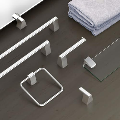 Gatco 5652 A-Line Towel Ring, Chrome - color: Chrome, style: A-Line