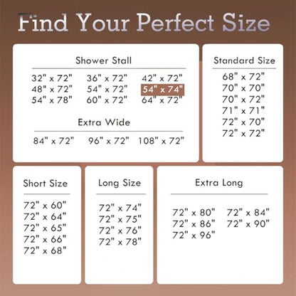 Felisa Stall Fabric Shower Curtain Liner with 3 Magnets,54 x 74 inche Hotel Quality & Soft Cloth Shower Curtain,Washable White Shower Curtain Liner for Bathroom - size: 54"W x 74"L (Pack of 1)