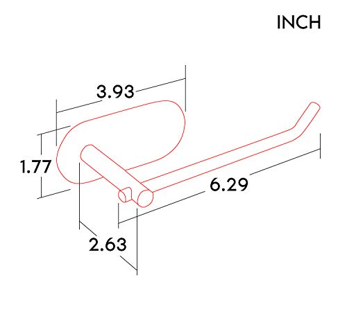 SUNTECH Hand Towel Holder/Towel Ring - Self Adhesive Towel Bar for Kitchen and Bathroom No Drilling | 6.3-Inch Towel Bar, SUS304 Stainless Steel, Holds 8-11 lbs, No Drilling, Smooth Surface Only (Not for Painted Walls)