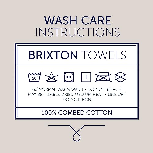 Christy Brixton 4 Piece Towel Set | Saffron Yellow | 100% Cotton | Ultra Soft | Super Absorbent | 600GSM | 2 Bath Towels 2 Hand Towels - color: Saffron, size: 2 Hand 2 Bath Set