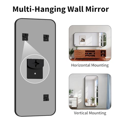 Koonmi Bathroom Wall Mirror,30x71 Inch Large Vanity Mirror for Over Sink - size: 71"L x 30"W