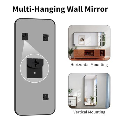 Koonmi Bathroom Wall Mirror,30x71 Inch Large Vanity Mirror for Over Sink - size: 71"L x 30"W