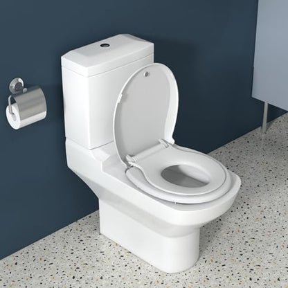 Toilet Seat Round Quick Release, Easy Installation & Release, Safe PP Material Easy Clean, Comfortable Ergonomic Design - size: Round-M03