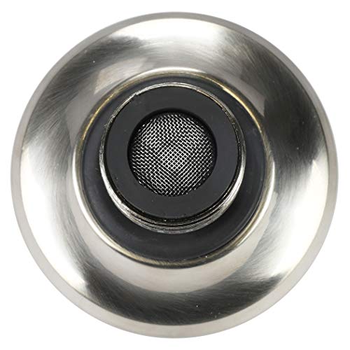 Danco Dual Thread Premium Swivel Water-Saving Sprayrator, Brushed Nickel, 10502 - color: Brushed Nickel, size: Dual Thread Premium Swivel Water-Saving