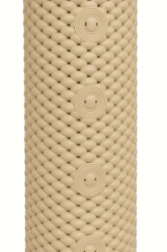 Bathtub and Shower Soft Waffle Cushioned Texture Spa Bathroom Shower and Bath Mat Non Slip 27.5" x 16" with Suction Cups and Drain Holes (Beige) - color: Beige