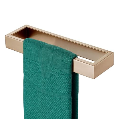KOKOSIRI Towel Ring for Bathroom Hand Towel Holder 9 Inch Towel Hanger Rack Champagne Bronze Stainless Steel Wall Mount, 1 Pack B4008CPG-L9 - color: Champagne Bronze, size: 1 Pack