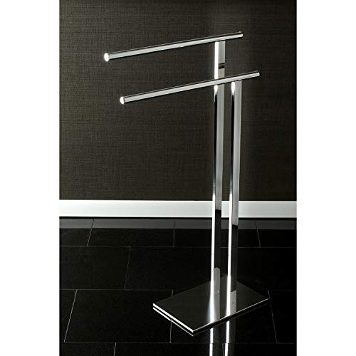 Kingston Brass SCC6031 Edenscape Freestanding Towel-Rack, Polished Chrome - color: Polished Chrome