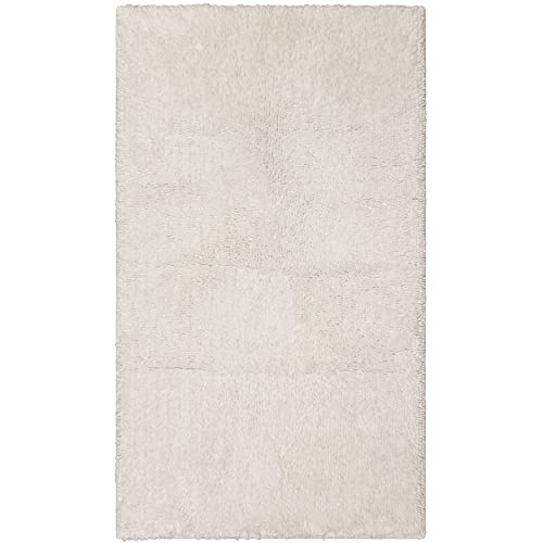 Mohawk Home Classic Cotton White 2' x 5' Bath Mat - color: Off White, size: 2' x 5' (Rectangular)