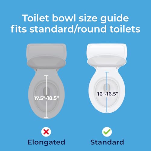 Drive Medical 2-in-1 Raised Toilet Seat with Removable Padded Arms | Raised Toilet Seat Offers Removable Padded Arms and Secure Locking Attachment for Standard Toilets and Safety