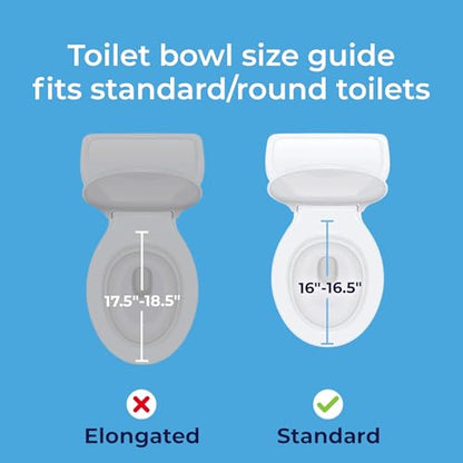 Drive Medical 2-in-1 Raised Toilet Seat with Removable Padded Arms | Raised Toilet Seat Offers Removable Padded Arms and Secure Locking Attachment for Standard Toilets and Safety