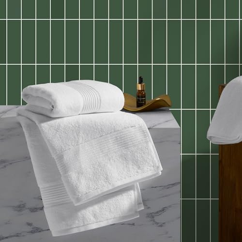 Ted Baker 2-Pack Hand Towel Set Cotton Highly Absorbent 18 x 28 White - color: White, size: Hand Towel Set - 2 Piece