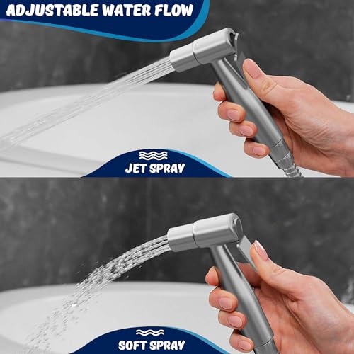 AVAbay® Sink Faucet Handheld Bidet Sprayer for Toilet I Bidet Attachment for Warm & Cold Water I Long 80" Hose Perfect for Feminine Hygiene, Cloth Diaper, Bathroom Toilet Cleaning - color: Faucet Bidet Sprayer