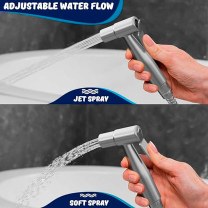 AVAbay® Sink Faucet Handheld Bidet Sprayer for Toilet I Bidet Attachment for Warm & Cold Water I Long 80" Hose Perfect for Feminine Hygiene, Cloth Diaper, Bathroom Toilet Cleaning - color: Faucet Bidet Sprayer
